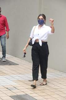 Bhumi Pednekar snapped in Bandra