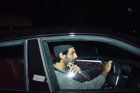 Kartik Aaryan snapped in Andheri