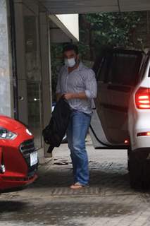 Sohail Khan snapped in Bandra