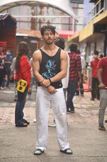 Tiger Shroff snapped outside SJ Studio, Andheri