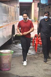 Jackky Bhagnani snapped outside SJ Studio, Andheri