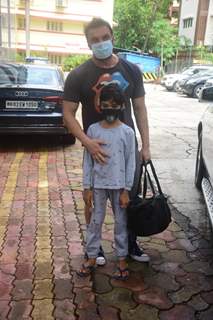 Sohail Khan snapped at iThink fitness
