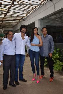 Shilpa Shetty Kundra, Meezaan, and other team members of Hungama 2 snapped at Sunny Super Sound