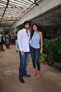 Shilpa Shetty Kundra, Meezaan, snapped at Sunny Super Sound for the song preview of Hungama 2
