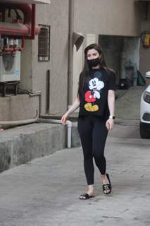 Giorgia Andriani snapped in Juhu