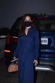Nushrat Bharucha snapped at Juhu