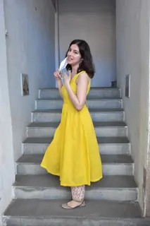 Divya Khosla Kumar snapped at a dubbing studio in Andheri