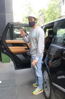 Vicky Kaushal snapped in Santacruz