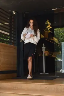 Disha Patani snapped at a store in Juhu