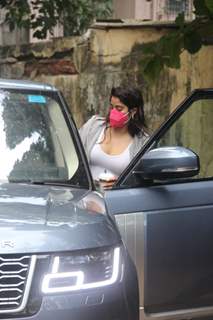 Janhvi Kapoor spotted at gym
