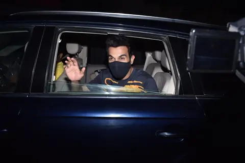 Rajkummar Rao snapped post shoot in Juhu