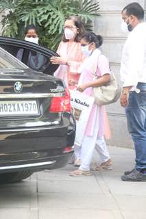 Babita Kapoor snapped in Bandra