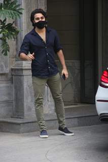 Aadar Jain snapped at Bandra