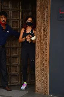 Genelia Deshmukh spotted at gym in Bandra