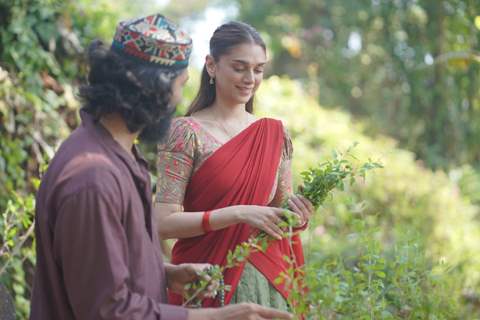 Aditi Rao Hydari in her debut Malayalam film - 'Sufiyum Sujatayum'