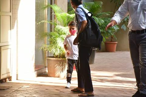 Taimur Ali Khan snapped in Bandra