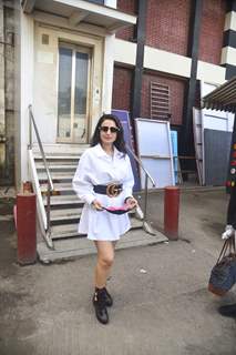 Ameesha Patel snapped at Mahurat shoot of film &quot;Mystery of Tattoo&quot;