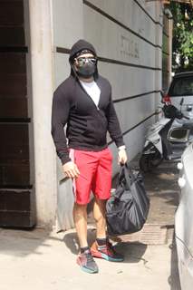 Emraan Hashmi snapped outside gym