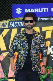 Rahul Vaidya at Khatron Ke Khiladi 11 press meet