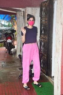 Khushi Kapoor spotted at Pilates