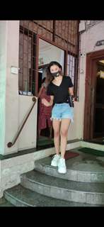 Alia Bhatt snapped at a dubbing studio in Mumbai