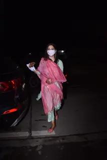 Disha Parmar snapped post Haldi function