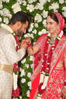 Inside Rahul Vaidya and Disha Parmar's wedding