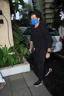 Anil Kapoor snapped at a clinic in Bandra