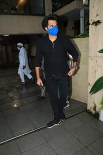 Anil Kapoor snapped at a clinic in Bandra