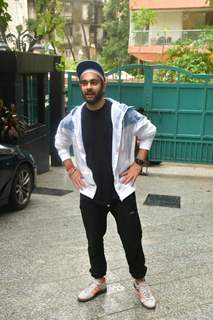 Manjot Singh snapped at the screening of Chutzpah