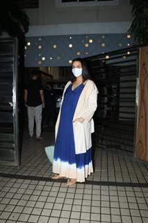 Mommy-to-be Neha Dhupia snapped in Bandra