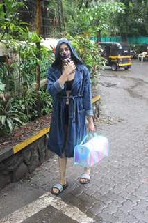 Adah Sharma snapped in Bandra