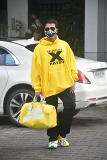 Karan Johar snapped at Kalina airport