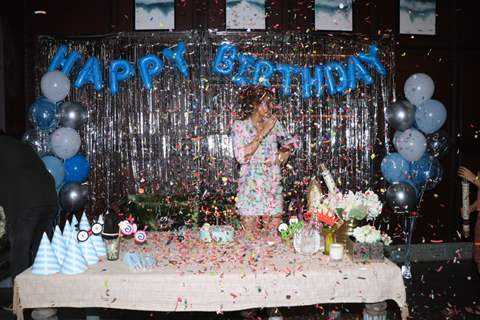 Kriti Sanon snapped at her pre-birthday celebrations