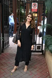 Pranutan Bahl snapped in Bandra