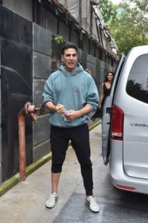 Akshay Kumar snapped at the promotions of Bell Bottom