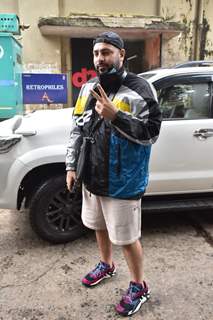 Badshah on the sets of Dance Deewane