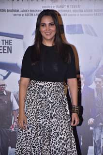 Lara Dutta at Bell Bottom trailer launch in Delhi