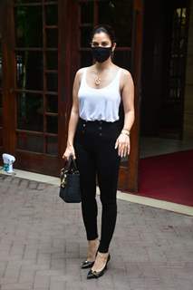 Sophie Choudry spotted in Bandra