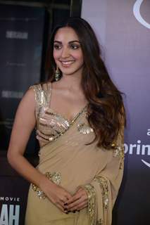 Kiara Advani at the screening of Shershaah in Delhi