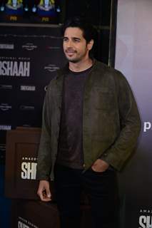 Sidharth Malhotra at the screening of Shershaah in Delhi