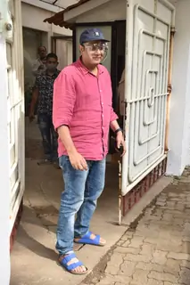 Mukesh Chhabra snapped at the screening of Shershaah