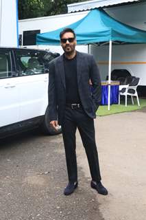 Ajay Devgn visits the sets of The Kapil Sharma Show for for the promotions of 'Bhuj: The Pride Of India'