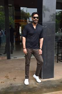 Ajay Devgn snapped at the promotions of 'Bhuj: The Pride of India'