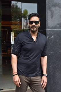 Ajay Devgn snapped at the promotions of 'Bhuj: The Pride of India'