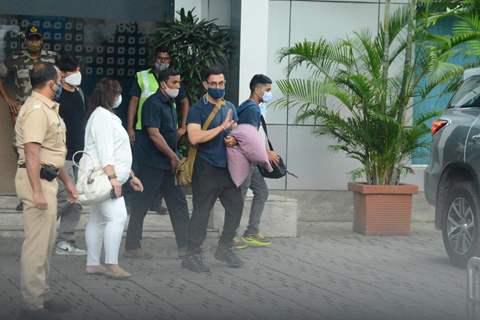 Aamir Khan snapped at Kalina airport