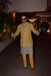 Anil Kapoor at Rhea Kapoor and Karan Boolani's wedding party