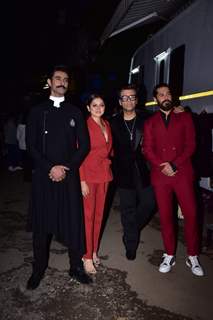 Kunal Kapoor, Drashti Dhami, Dino Morea, Karan Johar at the promotions of The Empire