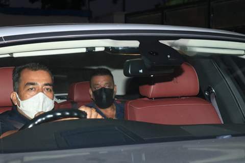 Sanjay Dutt Snapped at Kalina Airport