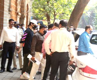 Aryan Khan clicked in NCB office today